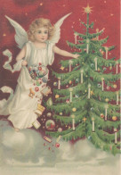 ANGEL CHRISTMAS Holidays Vintage Postcard CPSM #PAJ300.GB - Engelen