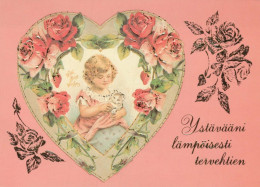 BAMBINO Ritratto Vintage Cartolina CPSM #PBU944.IT - Portretten