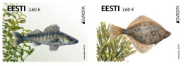 Estonia Estland Estonie 2024 Europa CEPT Underwater Flora And Fauna Fishes Omniva Set Of 2 Stamps MNH - 2024