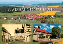 73268194 Gellershausen Hildburghausen 800 Jahre Jubilaeum Blick Von Veste Heldbu - Autres & Non Classés