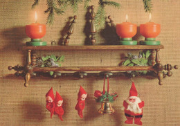 Buon Anno Natale GNOME Vintage Cartolina CPSM #PAY607.IT - Año Nuevo