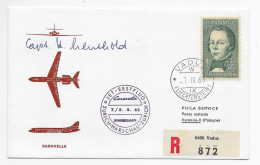 Swissair Erstflug ZH-Warschau-ZH1965 Mit Orig.Unterschrift Ab Vaduz - Other & Unclassified