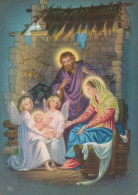 ANGELO Buon Anno Natale Vintage Cartolina CPSM #PAH788.IT - Engel