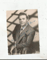 GUY GODIN CARTE AVEC AUTOGRAPHE 1952 - Acteurs & Toneelspelers