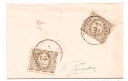 Portugal, 1886,  # 48, Ilhavo-Elvas - Covers & Documents