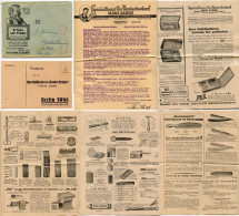 Germany 1927 Cover W/ Catalog (Shaving & Toiletries); Berlin - Hans Jarke, Spezialhaus Für Rasierbedarf; 3pf. Meter - Franking Machines