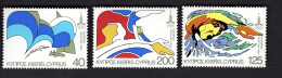 2024738042 1980 SCOTT 535 537  (XX) POSTFRIS MINT NEVER HINGED - 22ND SUMMER OLYMPIC GAMES MOSCOW - Unused Stamps