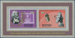 Aitutaki 1977 SG220 Telephone MS MNH - Cook