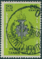 Malaysia Malayan Federation 1961 SG21 25c Columbo Plan Emblem FU - Maleisië (1964-...)