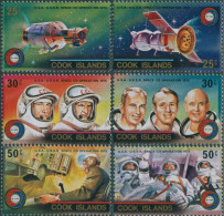 Cook Islands 1975 SG518-523 Apollo Soyuz Set MLH - Cookeilanden