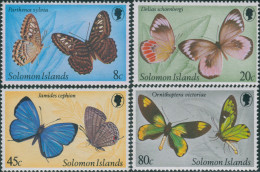Solomon Islands 1980 SG426-429 Butterflies Set MNH - Isole Salomone (1978-...)