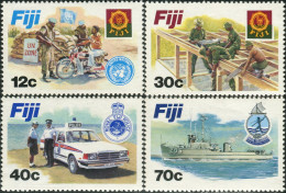 Fiji 1982 SG632-635 Disciplined Forces Set MNH - Fiji (1970-...)