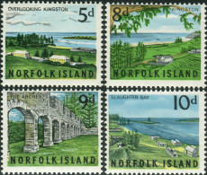 Norfolk Island 1964 SG51-54 Scenes Set MNH - Isla Norfolk