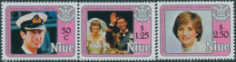 Niue 1982 SG465-467 Royal Birth Prince William Set MNH - Niue