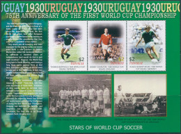 Tuvalu 2005 SG1164-1166 World Cup 75th Year Sheetlet MNH - Tuvalu