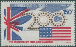 Chad 1975 SG430 150f American Revolution Flags MNH - Ciad (1960-...)