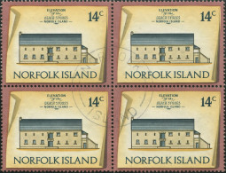 Norfolk Island 1973 SG142 14c Historic Building Block FU - Norfolk Island