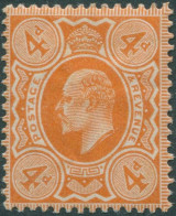 Great Britain 1902 SG240 4d Orange KEVII MLH - Unclassified