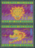 Solomon Islands 2000 SG966-967 Chinese New Year Dragon Set MNH - Isole Salomone (1978-...)