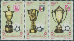 Egypt 1987 SG1657-1659 Africa Football Cups Set MNH - Other & Unclassified