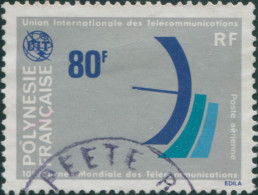 French Polynesia 1978 Sc#C160,SG272 80f Microwave Antenna FU - Autres & Non Classés