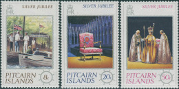 Pitcairn Islands 1977 SG171-173 Silver Jubilee Set MNH - Pitcairn