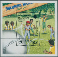 Solomon Islands 1989 SG661 Childrens Games MS MNH - Islas Salomón (1978-...)