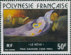 French Polynesia 1976 Sc#C137,SG226 50f The Dream Painting MNH - Autres & Non Classés