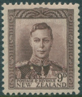 New Zealand 1947 SG685 9d Purple-brown KGVI MLH - Altri & Non Classificati