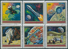 Burundi 1972 SG725-730 Conquest Of Space Set MLH - Autres & Non Classés