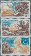 Gabon 1976 SG578-580 American Revolution Set MNH - Gabon