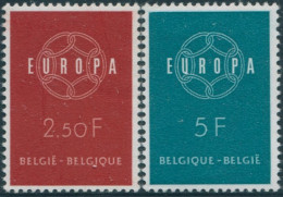 Belgium 1959 SG1702-1703 Europa Set MNH - Altri & Non Classificati