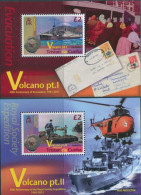 Tristan Da Cunha 2011 SG1039-1082 Volcanoes MS (2) MNH - Tristan Da Cunha