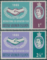 Solomon Islands 1965 SG129-130 ICY Set MLH - Salomoninseln (Salomonen 1978-...)