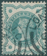Great Britain 1900 SG213 ½d Blue-green QV #3 FU - Andere & Zonder Classificatie