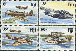 Fiji 1981 SG624-627 Aircraft Set MNH - Fidji (1970-...)