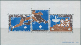 French Polynesia 1976 SG224 Olympic Games MS MLH - Otros & Sin Clasificación
