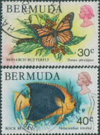 Bermuda 1978 SG397-398 Butterfly Fish FU - Bermudas