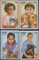 Fiji 2001 SG1123-1126 SPCA Animals Set MNH - Fiji (1970-...)