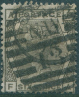 Great Britain 1873 SG146 6d Deep Grey QV Plate 13 AFFA FU - Autres & Non Classés