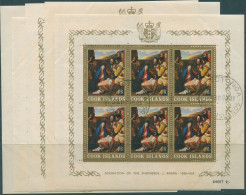 Cook Islands 1966 SG194-198 Christmas P12x13 Sheets Set FU - Cook Islands