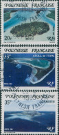 French Polynesia 1982 Sc#367-369,SG376-378 Polynesian Islands Set FU - Altri & Non Classificati