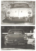 2 Photos Automobiles Alpine A110 & Alfa Romeo Spider - Automobile