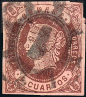 Madrid - Edi O 58 - 4 C.- Mat Rueda Carreta "1 - Madrid" - Used Stamps