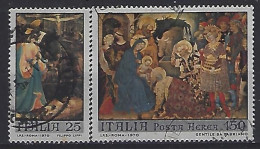 Italy 1970  Weihnachten  (o) Mi.1328-1329 - 1961-70: Oblitérés