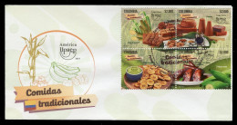 COLOMBIA (2019) First Day Cover - América UPAEP Comidas Tradicionales, Traditional Food, Plats Traditionnels - Colombie