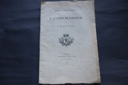 Notice Nécrologique Sur Le Baron De Maricourt Par R De Saint Venant - Documenti Storici