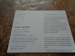 Doodsprentje/Bidprentje   Victor GEYPEN   Balen 1927-1995 Geel  (Wdr Margaretha HUYSMANS) - Religion & Esotericism