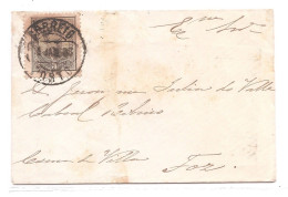 Portugal, 1888,  # 56, Porto-Foz - Lettres & Documents