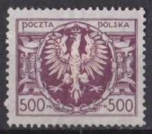Pologne - République  1919  -  1939   Y & T N °  265  Neuf Sans Gomme - Ongebruikt